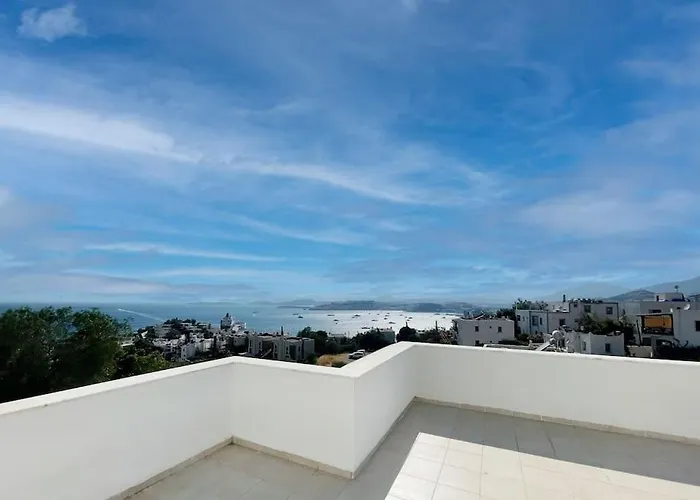Private 5-bedroom With Pool And Sea View In * Bodrum